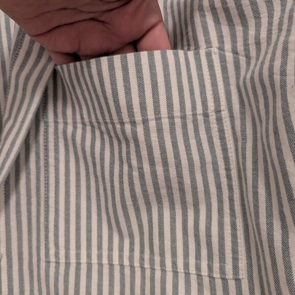 Madewell The Signature Oxford Crop Shirt - Picture 7 of 13